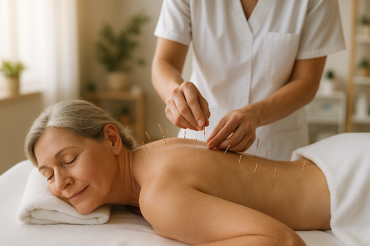 Fibromyalgia Patient having Acupuncture
