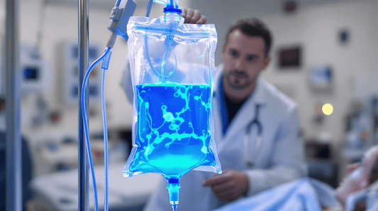 Methylene IV Treatment in a Medical Clinic
