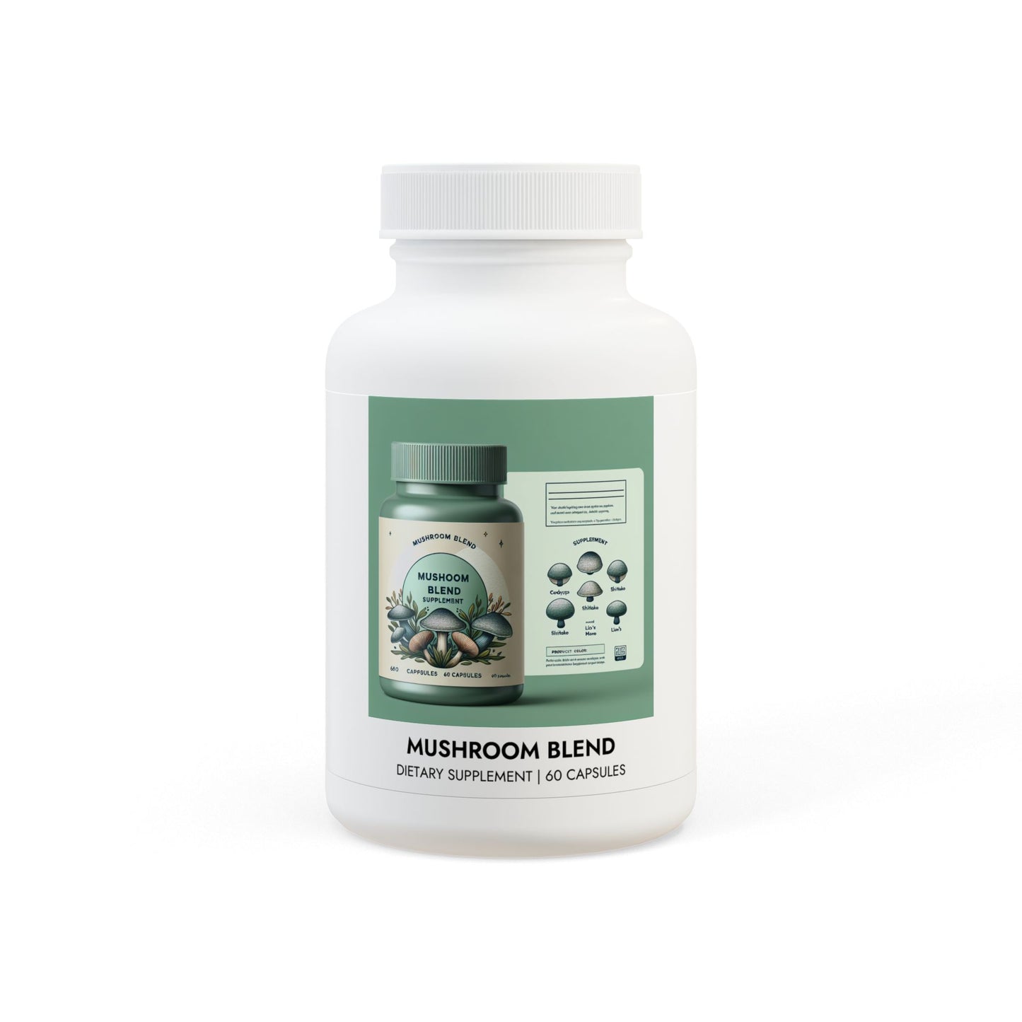 Mushroom Blend Supplement (60 Capsules)